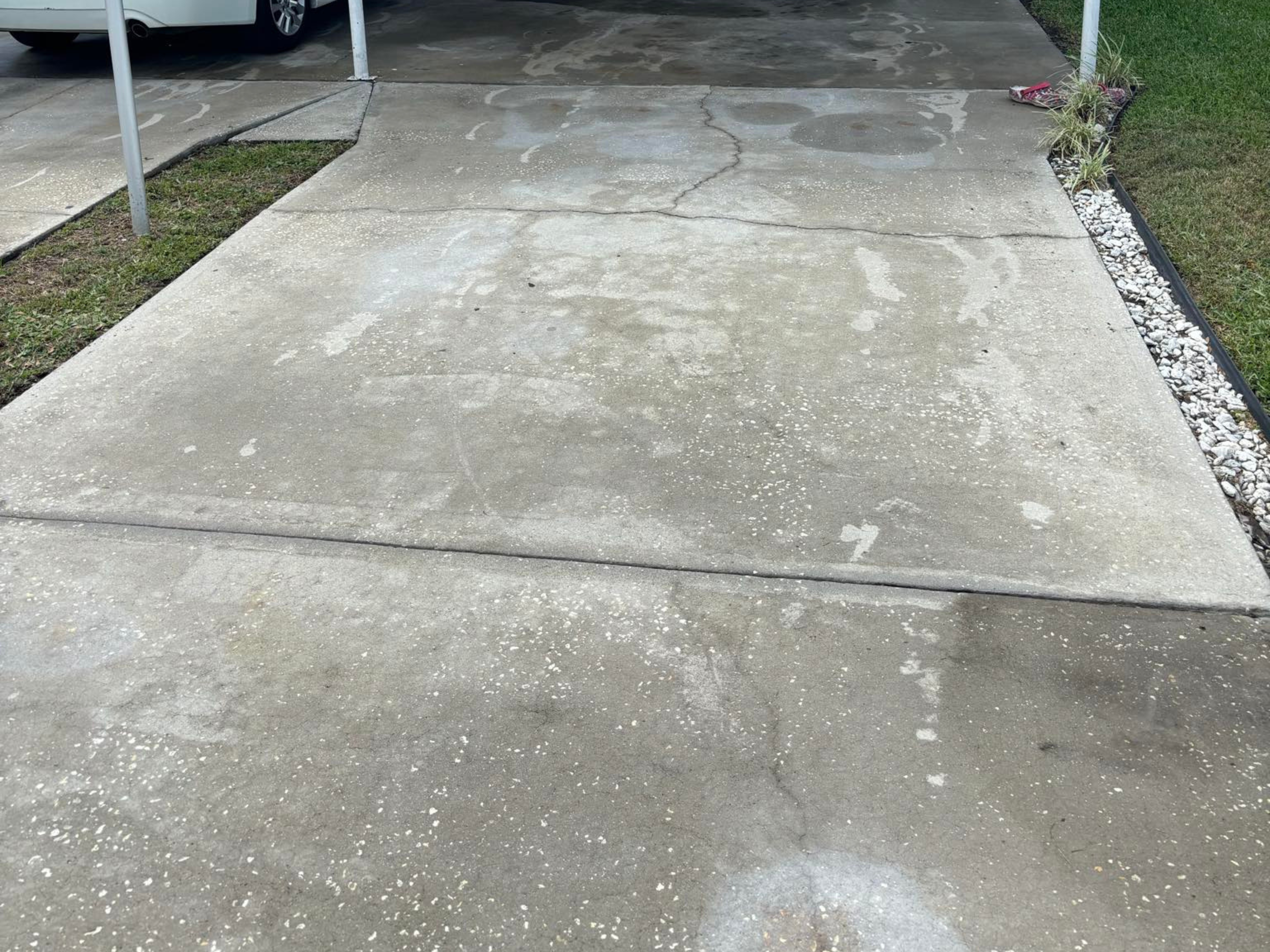 before Residential Pressure Washing